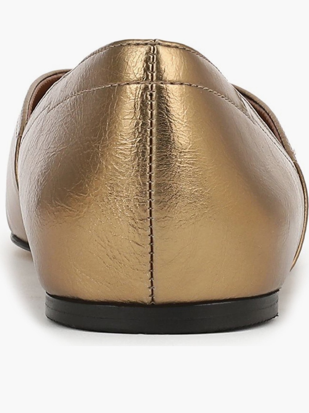 SARTO Metallic Gold adalina flats NWT - Picture 7 of 7